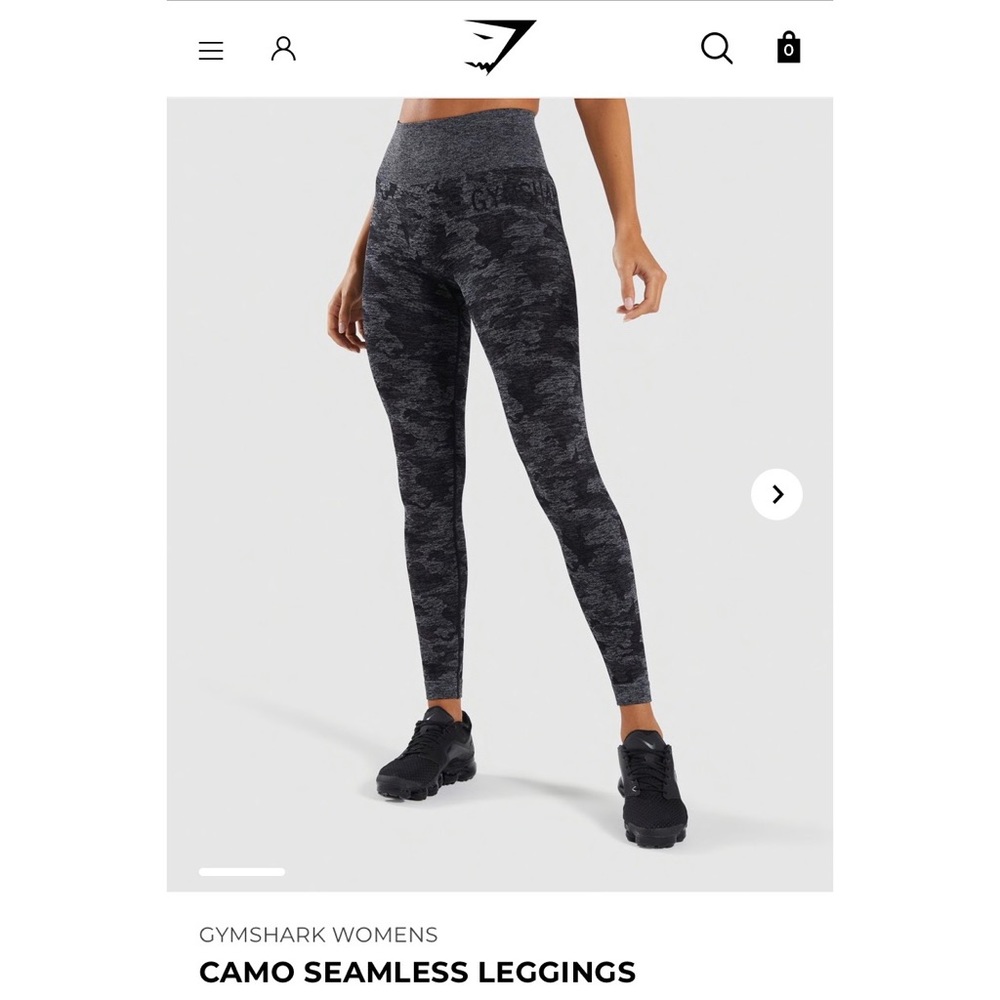 New Gymshark Seamless Camo Leggings